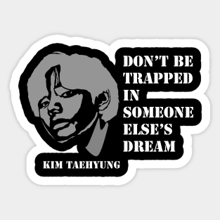 BTS V QUOTES Sticker